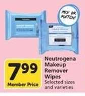 Neutrogena Makeup Remover Wipes