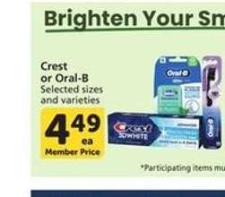 Crest or Oral-B
