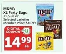 M&M's XL Party Bags
