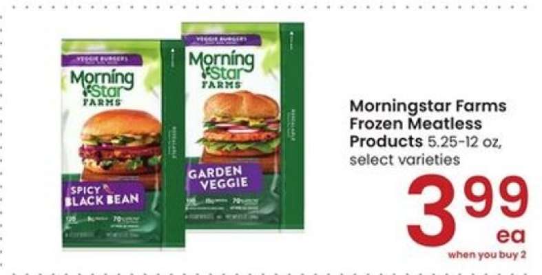 MorningStar Farms Frozen Meatless Products
