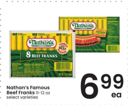 Nathan's Famous Beef Franks