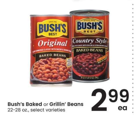 Bush's Baked or Grillin' Beans
