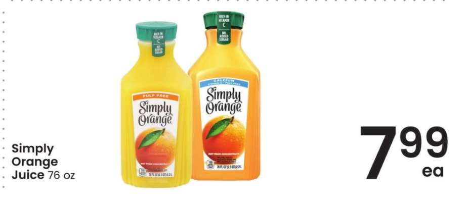 Simply Orange Juice
