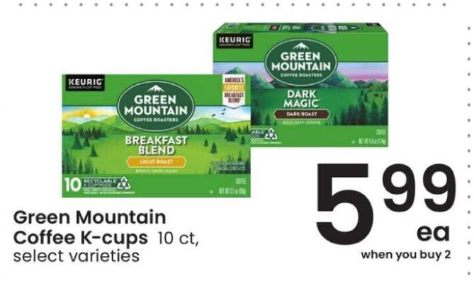 Green Mountain Coffee K-Cups