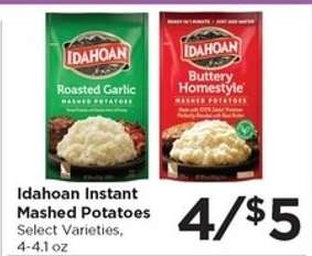 Idahoan Instant Mashed Potatoes