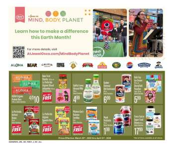 Jewel Osco Flyer - 03/25/2026 - 04/21/2026.