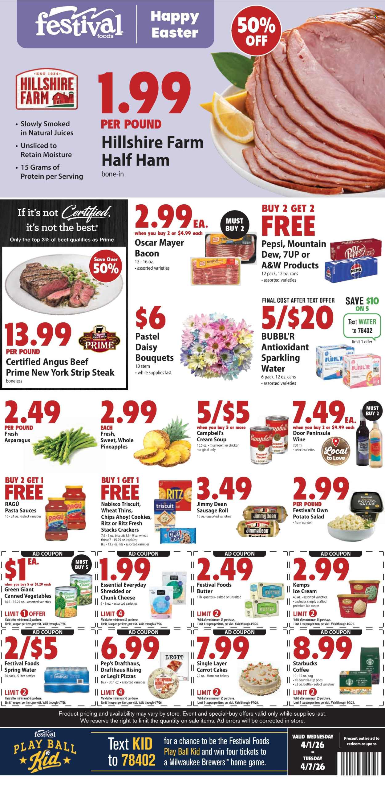 Festival Foods ad - 04/01/2026 - 04/07/2026. Page 1