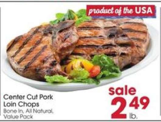Center Cut Pork Loin Chops