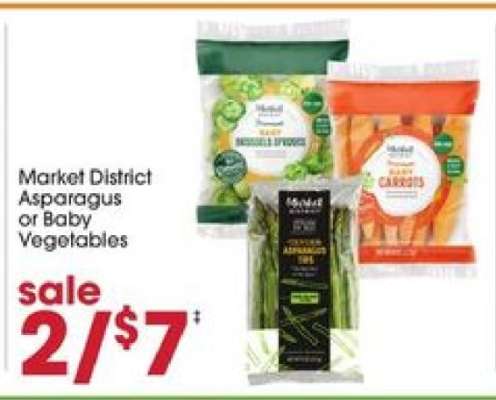 Market District Asparagus or Baby Vegetables