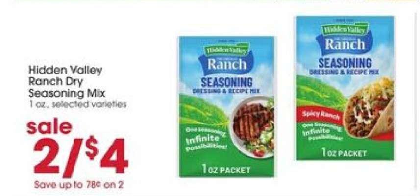 Hidden Valley Ranch Dry Seasoning Mix