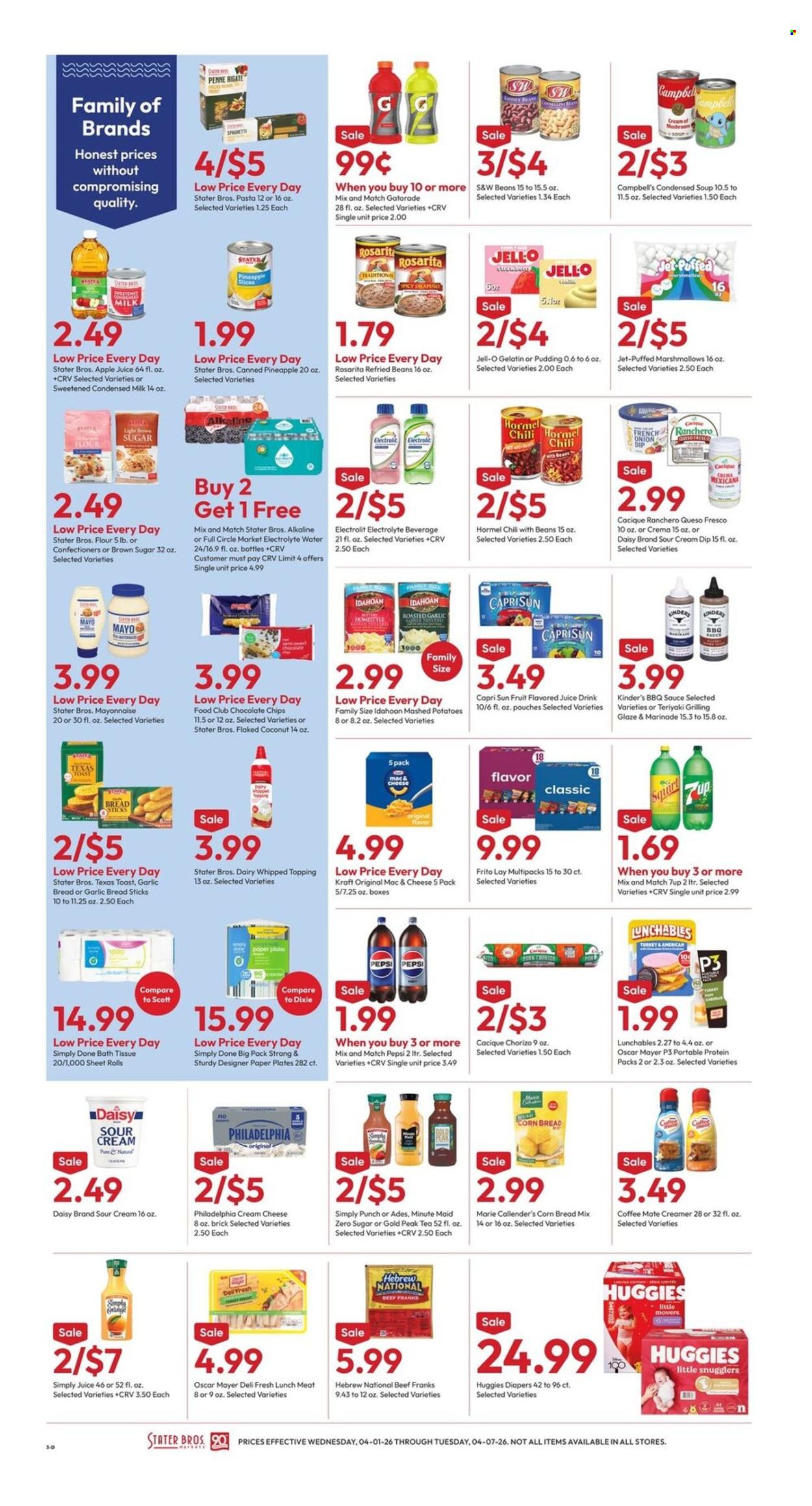 Stater Bros. ad - 04/01/2026 - 04/07/2026. Page 3