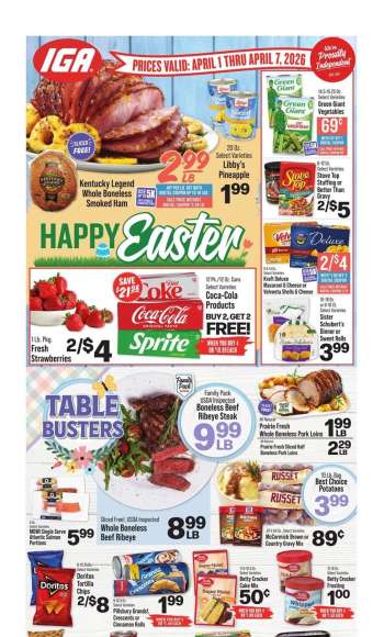 IGA Flyer - 04/01/2026 - 04/07/2026.