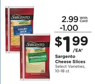 Sargento Cheese Slices*