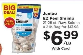 Jumbo EZ Peel Shrimp