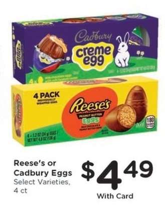 Reese's or Cadbury Eggs
