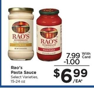 Rao's Pasta Sauce