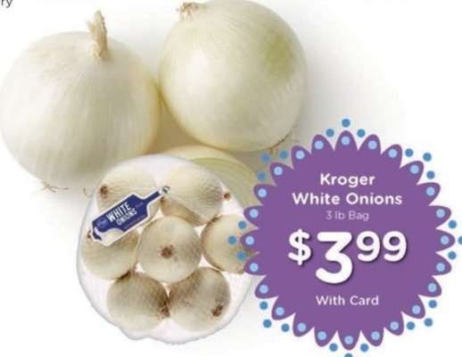 Kroger White Onions