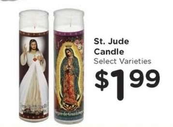 St. Jude Candle