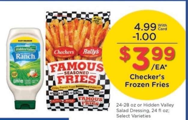 Checker's Frozen Fries