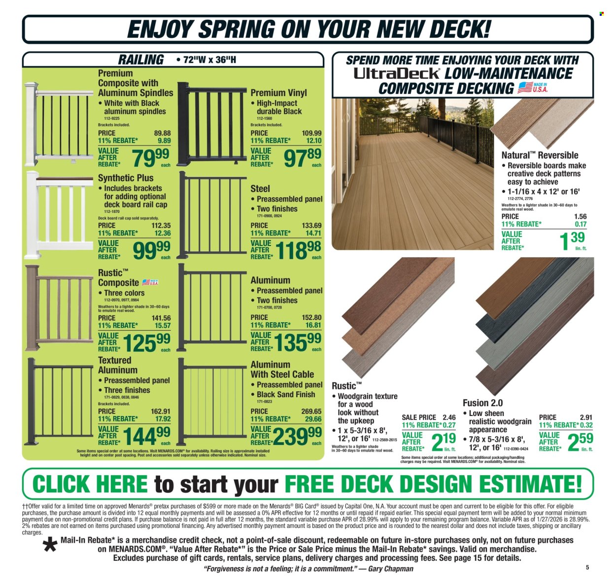 Menards ad - 04/02/2026 - 04/12/2026. Page 7