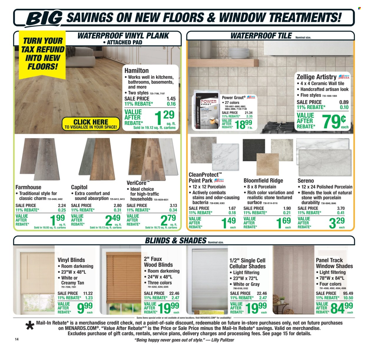 Menards ad - 04/02/2026 - 04/12/2026. Page 19