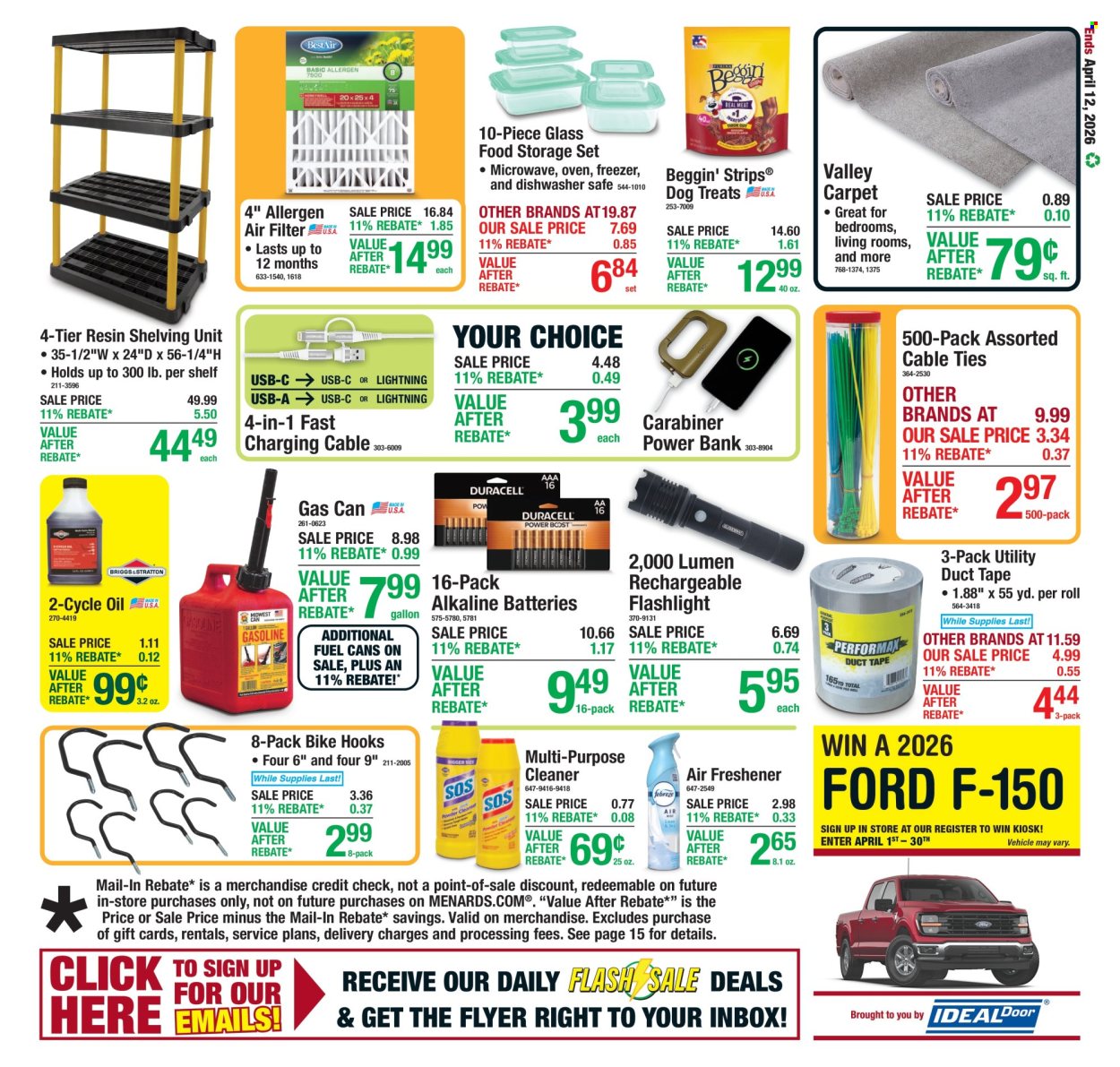 Menards ad - 04/02/2026 - 04/12/2026. Page 22