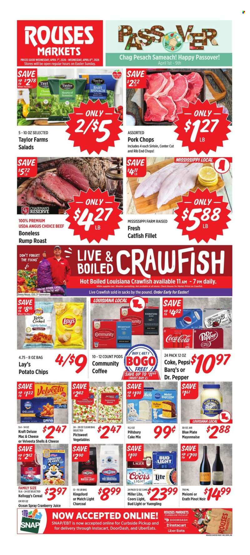 Rouses Markets Flyer - 04/01/2026 - 04/08/2026.