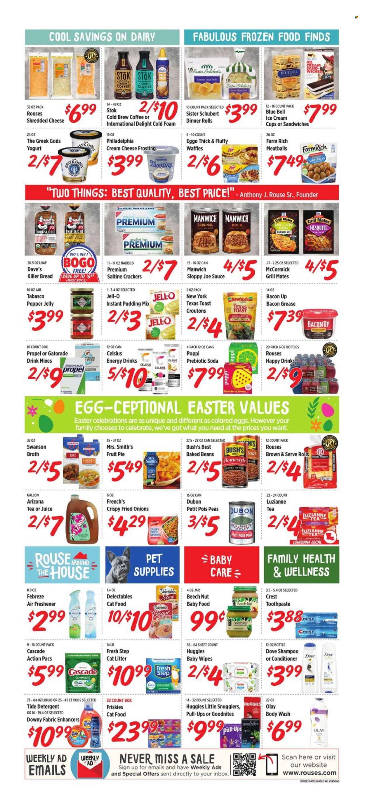 Rouses Markets ad - 04/01/2026 - 04/08/2026. Page 7
