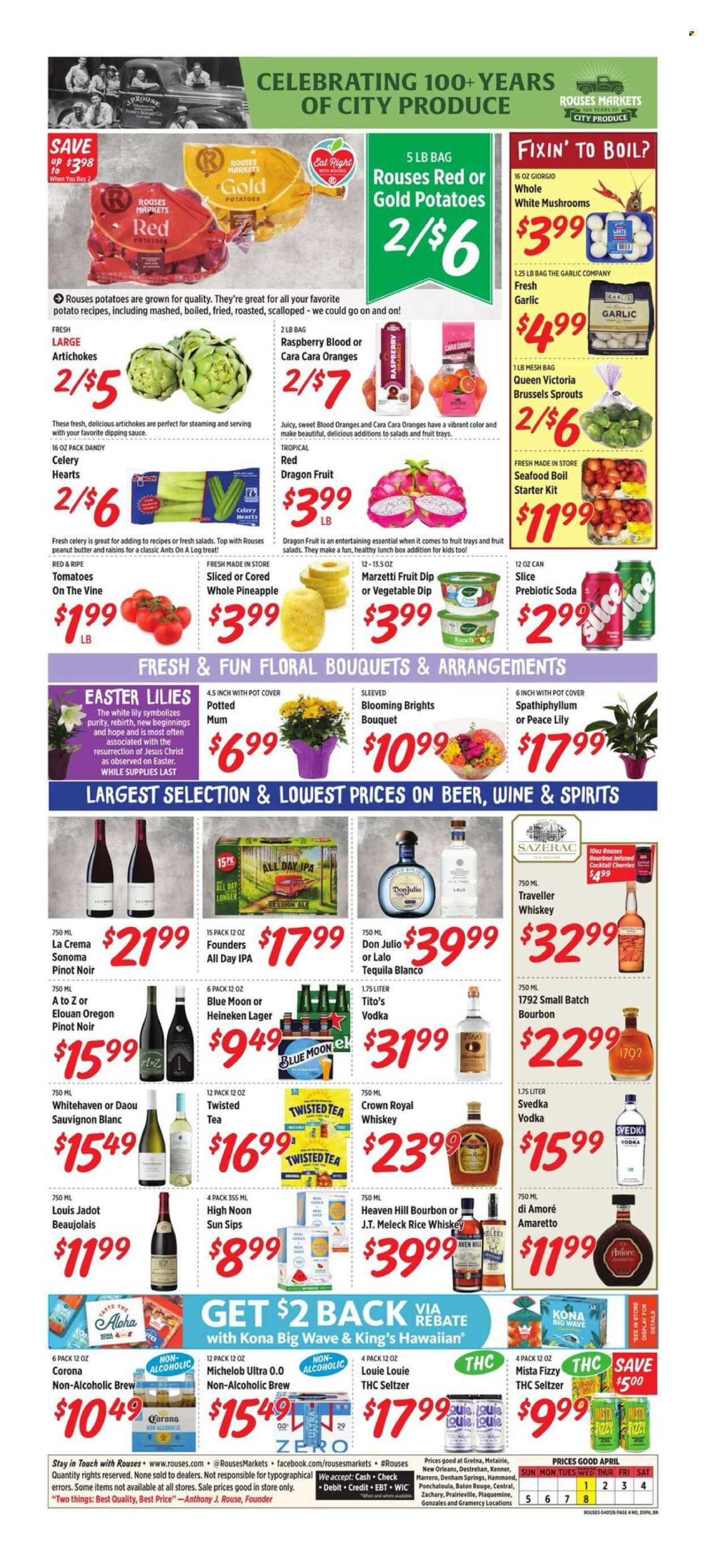 Rouses Markets ad - 04/01/2026 - 04/08/2026. Page 8