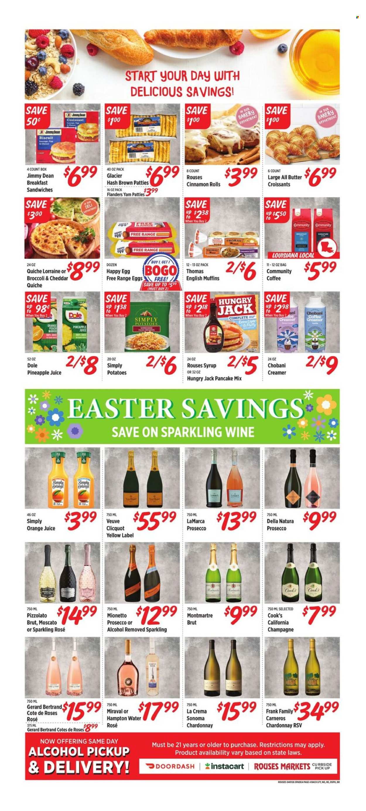Rouses Markets ad - 04/01/2026 - 04/08/2026. Page 9