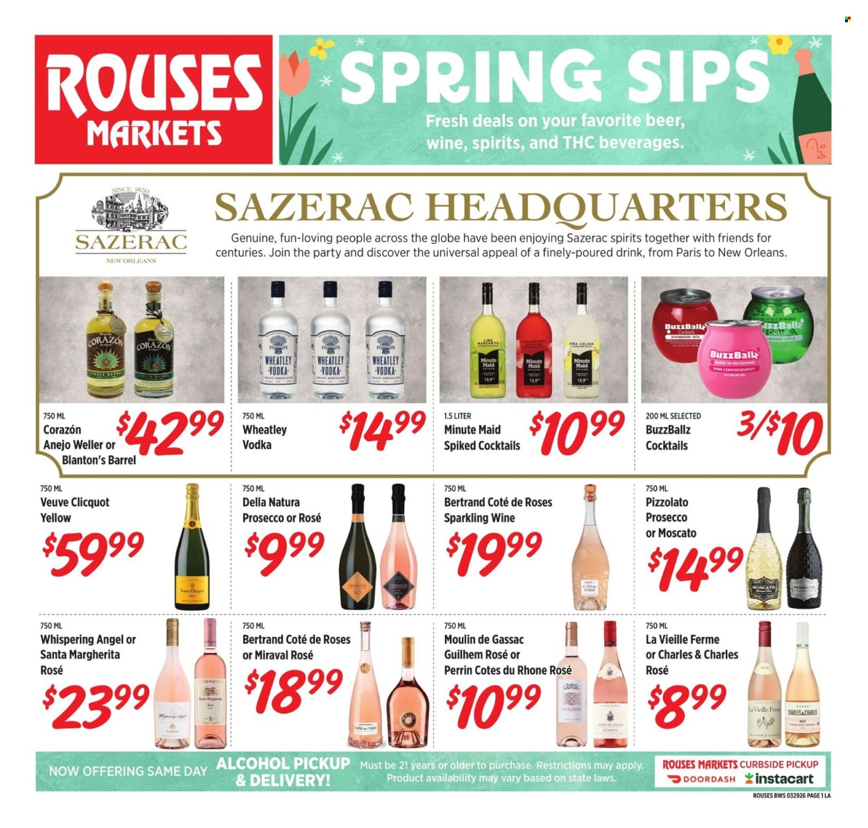 Rouses Markets ad - 03/29/2026 - 04/29/2026. Page 1