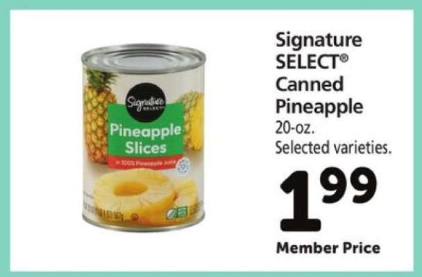 Signature SELECT Canned Pineapple