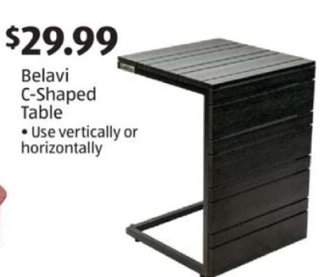 Belavi C-Shaped Table