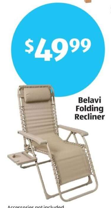 Belavi Folding Recliner