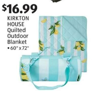 KIRKTON HOUSE Quilted Outdoor Blanket