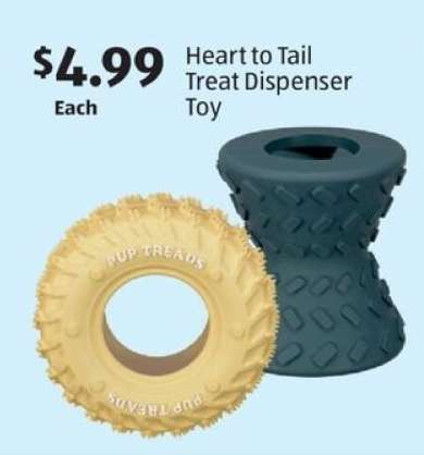 Heart to Tail Treat Dispenser Toy