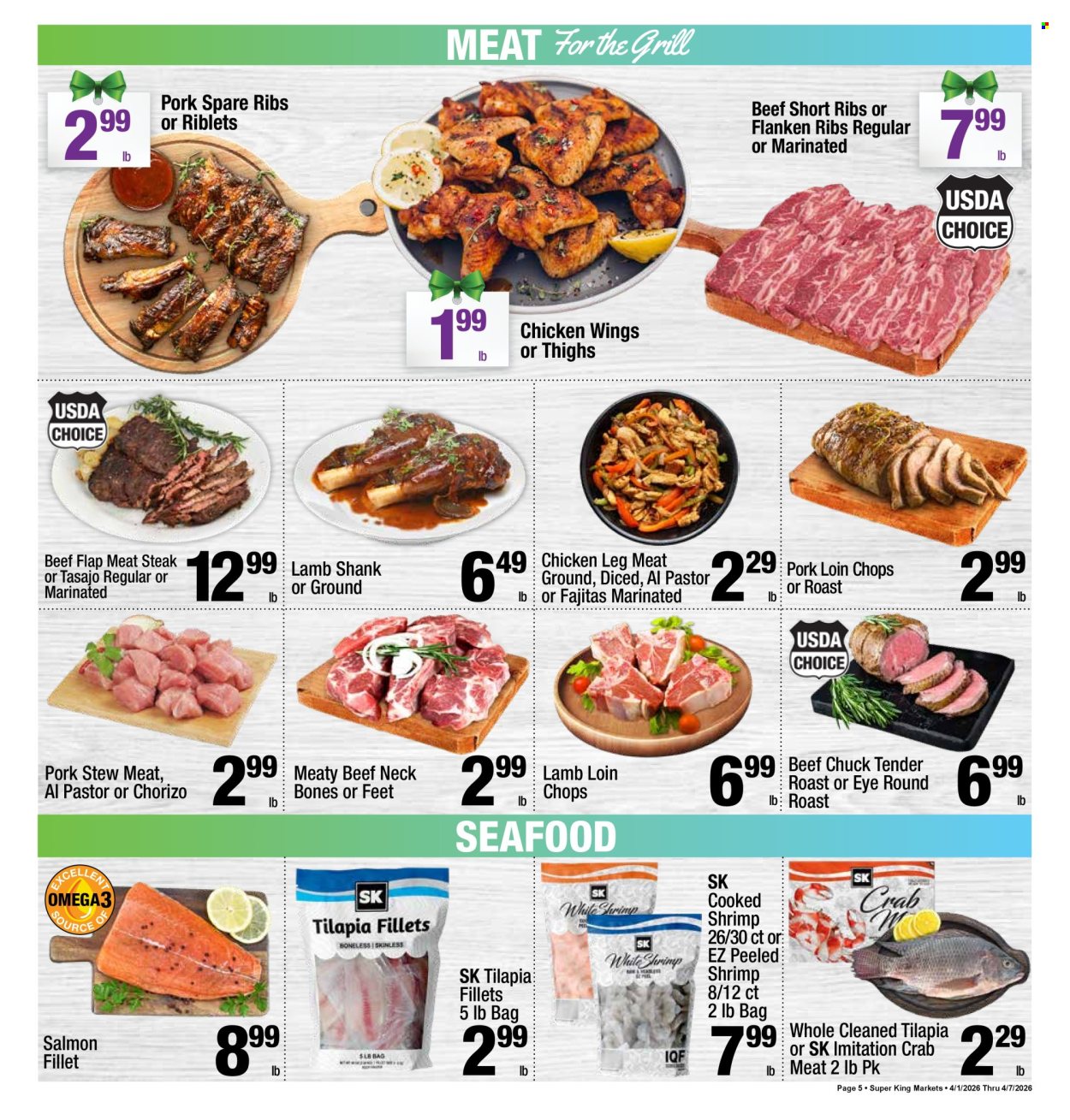 Super King Markets ad - 04/01/2026 - 04/07/2026. Page 6