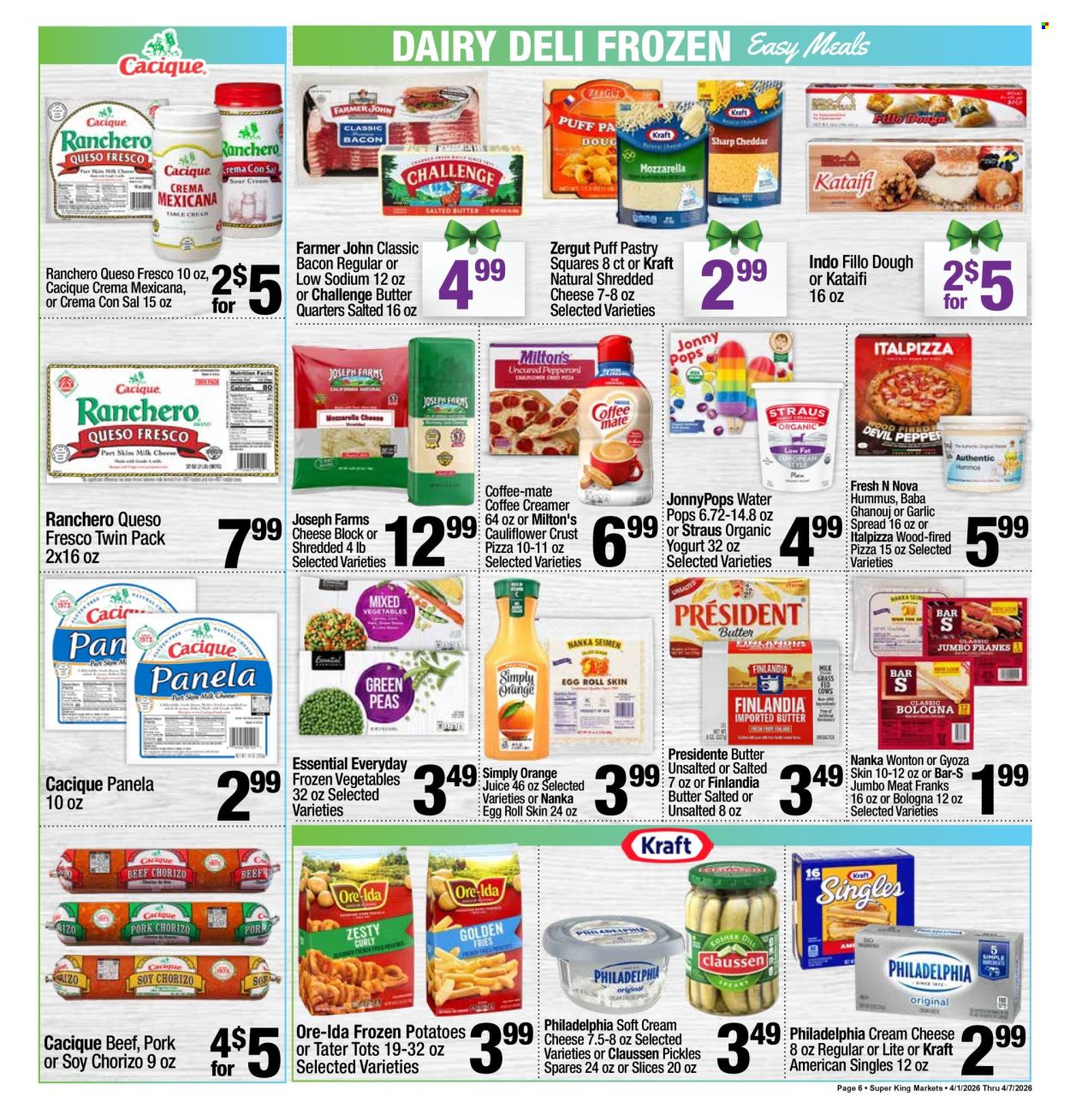 Super King Markets ad - 04/01/2026 - 04/07/2026. Page 7