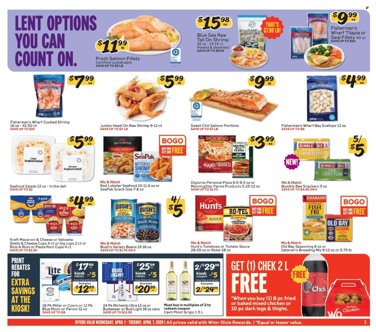 Winn Dixie ad - 04/01/2026 - 04/07/2026. Page 5