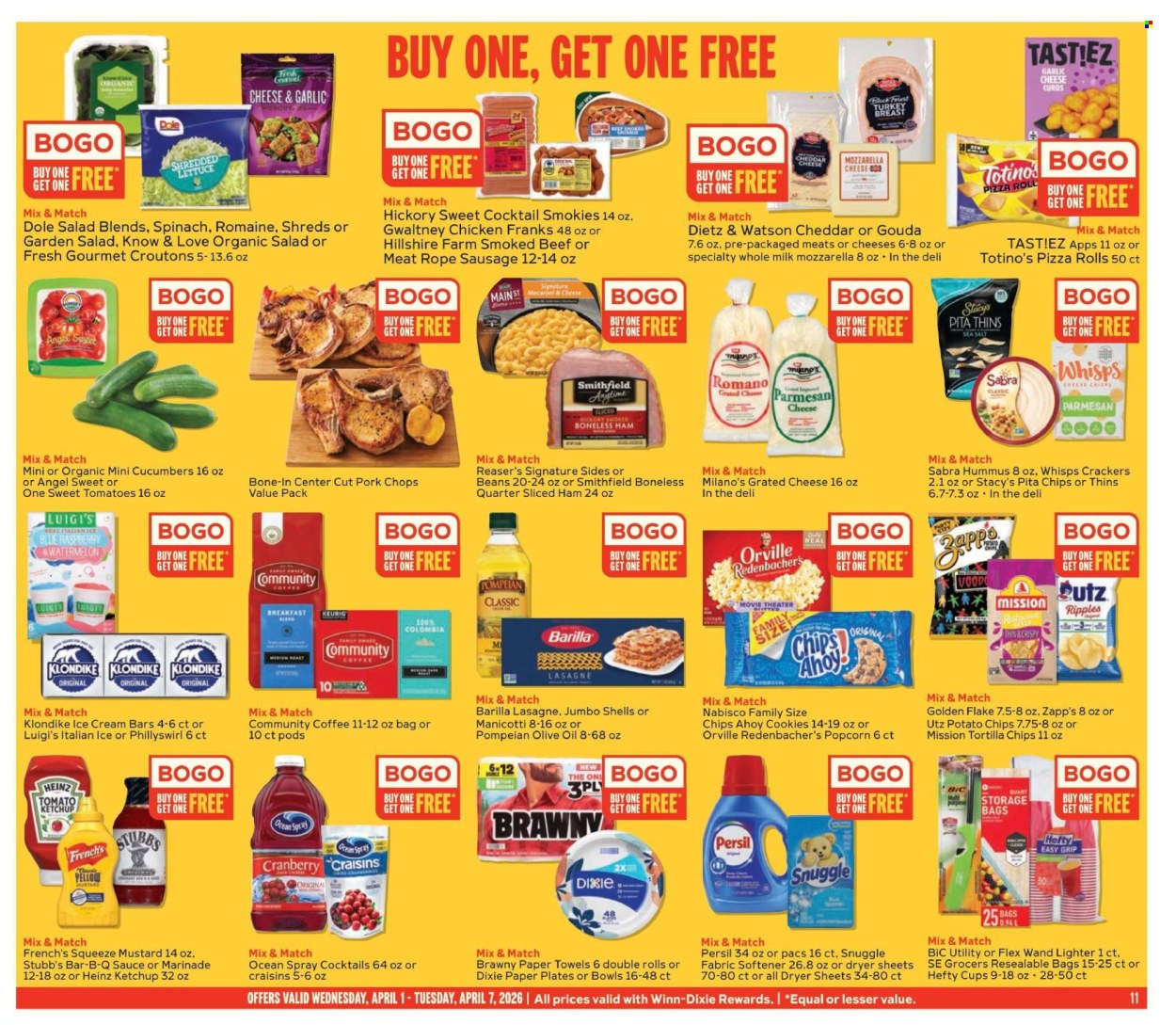 Winn Dixie ad - 04/01/2026 - 04/07/2026. Page 11