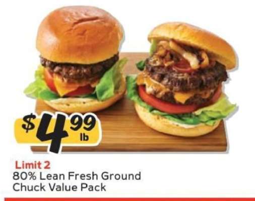 80% Lean Fresh Ground Chuck Value Pack