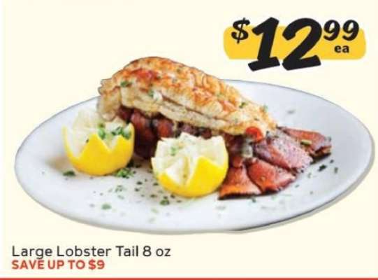 Large Lobster Tail 8 oz