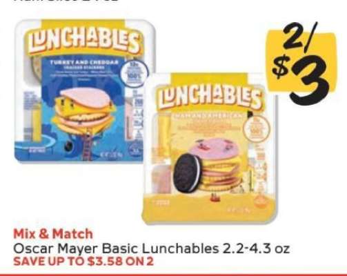 Oscar Mayer Basic Lunchables