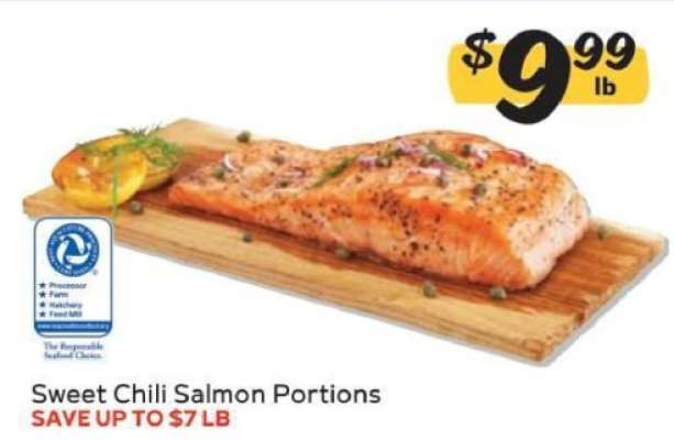 Sweet Chili Salmon Portions