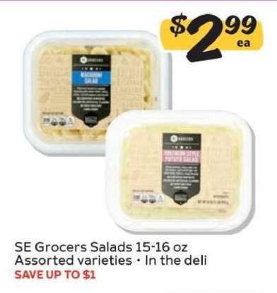 SE Grocers Salads