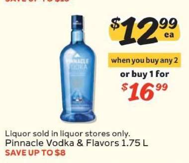 Pinnacle Vodka & Flavors