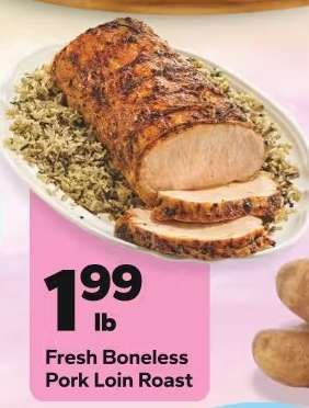 Fresh Boneless Pork Loin Roast