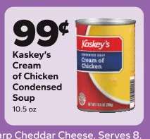 Kaskey's Cream of Chicken Condensed Soup