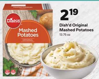 Dish'd Original Mashed Potatoes