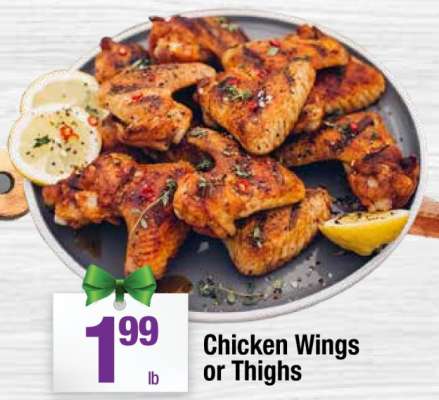 Chicken Wings or Thighs